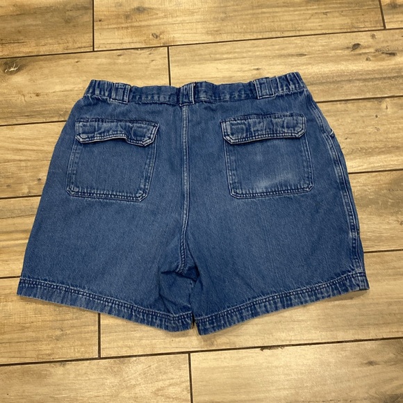 Croft & Barrow Cargo Jorts Jean Shorts Size 36W 7 inch inseam - Picture 3 of 4